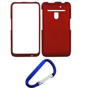  GTMax Red Rubberized Case + Belt Clip For Verizon LG VS910 