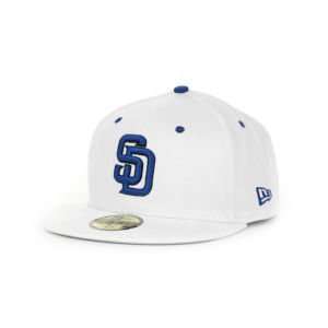  San Diego Padres New Era 59FIFTY MLB White BC Cap Sports 