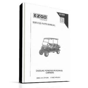  EZGO 611856 2009 Current Service Parts Manual for E Z GO 