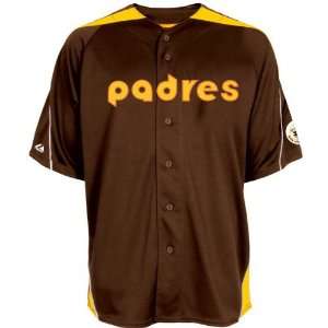 San Diego Padres Laser Cooperstown Throwback Jersey  