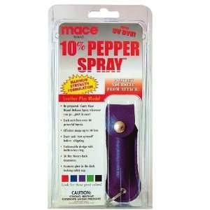Safety Technology Mace Pepper Spray Leatherette Holster   Purple 
