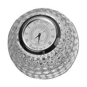  Washington State   Golf Ball Clock   Silver Sports 