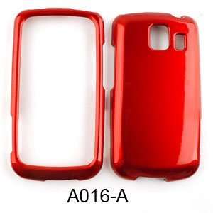 LG Vortex VS660 Honey Dark Red Hard Case,Cover,Faceplate,Snap On 