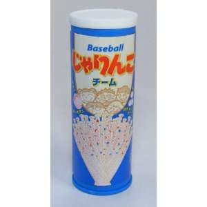  Candy Tube, Blue Baseball Snack Japanese Erasers. 2 Pack 
