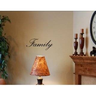    Family Metal Wall Word Art, Black Wire Hanging