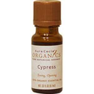  Cypress ( 100% Organic Essential Oil ) .33 Oz Aura Cacia 