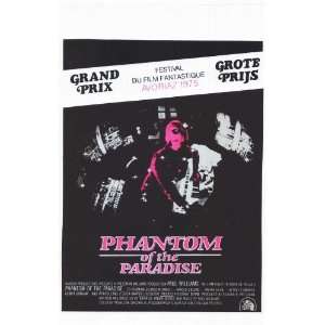 Phantom of the Paradise 11 x 17 Poster 