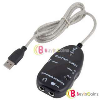 New Promotions Guitar to USB Interface Link Audio Cable PC/MAC 