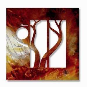  Megan Duncanson Forest in the Hot Sun Abstract Metal Wall Art 
