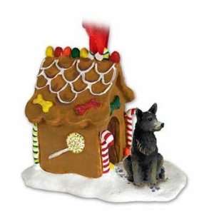  Australian Cattle Dog (Blue) Gingerbread House Christmas 