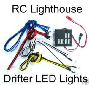 Yeah Racing Dark Drifter 6 Slots LED Lights Kit for RC  