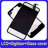 GLASS back cover housing battery door flash diffuser for iphone 4S 4GS 