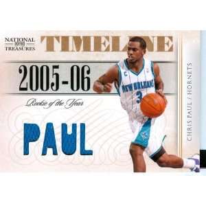  2010 Playoff National Treasures Authentic Chris Paul Quad Game 