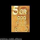   24K PURE 999.9 FINE GOLD BULLION PROFESSIONALLY MINTED CERTIFIED BAR