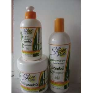 Silicon Mix Bambu Shampoo, Conditioner and Leave in  