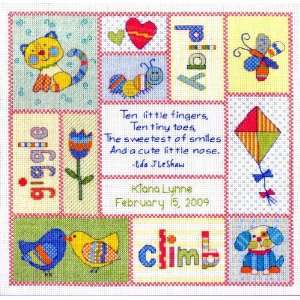   Kit Patchwork Baby Birth Record From Baby Hugs Arts, Crafts & Sewing