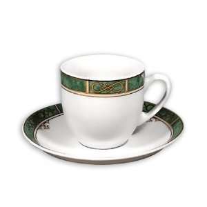  Fine China Espresso Cups and Saucers   Saphyr 25733 1 