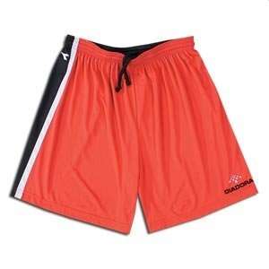  Diadora Serie A Soccer Shorts (Red/Blk)