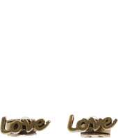 Lucchese N4658 5/4 vs Lucky Brand Love Word Stud Earrings
