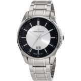 Pierre Petit P 783C Serie Le Mans Black and Silver Big Date Stainless 