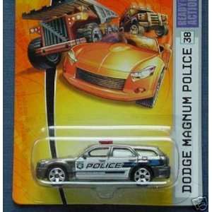  Mattel Matchbox 2006 164 Scale Silver Dodge Magnum Police 