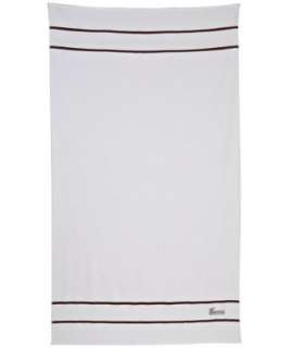 Gucci white diamond patterned web striped beach towel   up to 