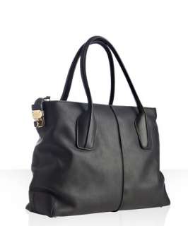 Tods black leather D Styling Manici New Grand tote