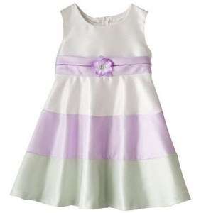 NWT Toddler Girls BONNIE JEAN Lavender Tiered Dress $44  
