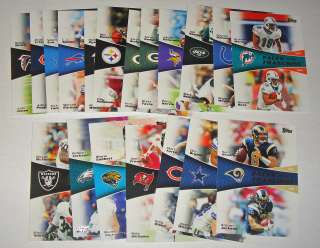 2011 Football Topps Faces Of The Franchise 19 of the 20 Cards NO DUPES 