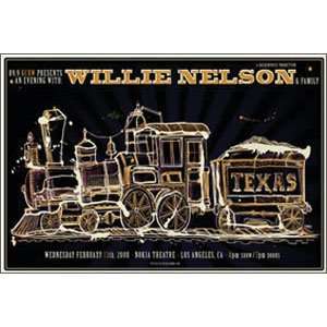    Willie Nelson   Posters   Limited Concert Promo