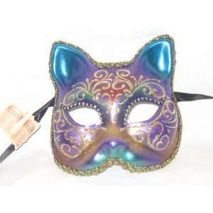  Multi Color Gatto Arco Venetian Mask