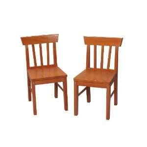  Gift Mark Childrens Set of Two Chairs, Honey Baby