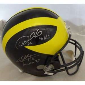   Charles Woodson Autographed Michigan Wolveriens Helmet w/Heisman