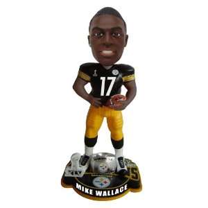  NFL Mike Wallace Pittsburgh Steelers Super Bowl XLV 