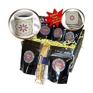   Big Star Circle Mandala   Coffee Gift Baskets   Coffee Gift Basket
