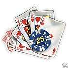 Casino Royal Flush Poker Chip & Dip Entertainment Set