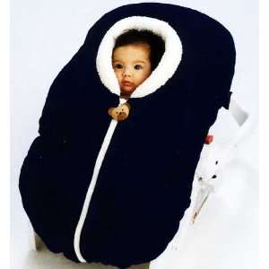  NoJo Baby Cover Up with Bear Pull   Navy Baby