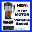   Omega B2400 2HP Variable Speed Blender 64oz jar Commercial / Household
