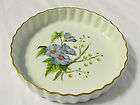 Spode Stafford Flowers Sida & Acacia 8 Quiche Baking Dish Made in 