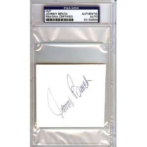  Johnny Bench Autographed/Hand Signed Cut PSA/DNA #83158664 