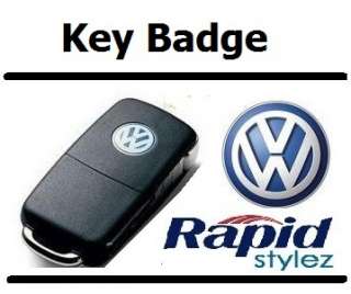 VW Seat Skoda Flip Key Case Cover Car Silicone Skin Rubber VAG Passat 