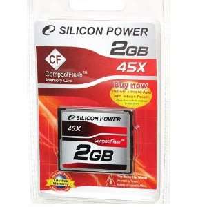  2GB Silicon Power Compact Flash CF Memory Card 45X 