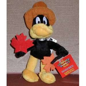    Warner Bros Looney Tunes, Daffy Duck Pilgrim Beanbag Toys & Games