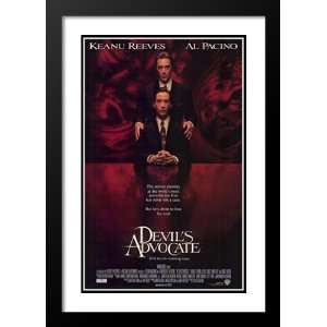 Devils Advocate 32x45 Framed and Double Matted Movie Poster   Style A