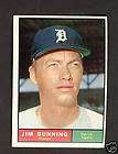 1961 Post 39 Jim Bunning Detroit Tigers EXMT  