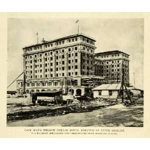 1907 Print Cape May Hotel Peter Shields New Jersey 