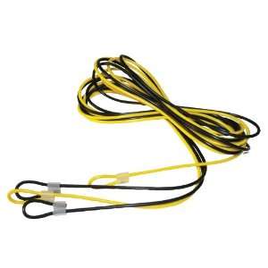  Licorice Double Dutch Jump Rope 12 Black Yellow Sports 