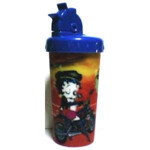  Betty Boop Biker Betty 3D Travel Cup with Retractable 