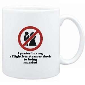   Flightless Steamer Duck to being married  Animals