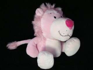 Cute pink plush lion stuffed animal Valentines Day Gift  